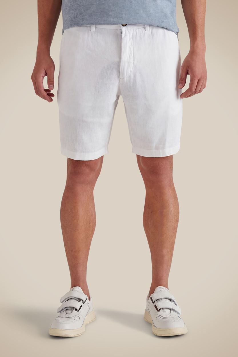 Bermuda Casual Linho Ii, cor BRANCO