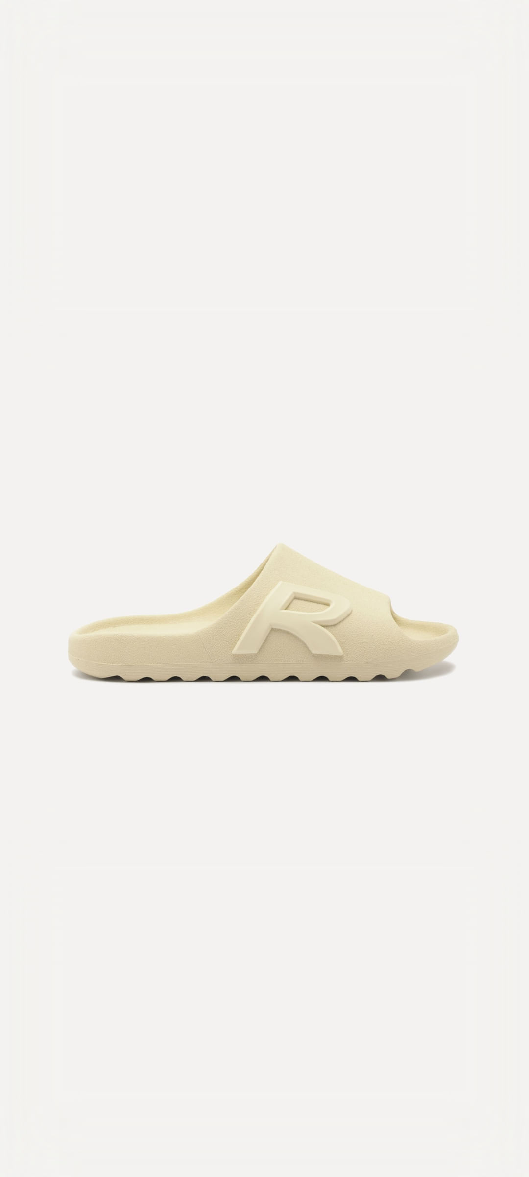 Chinelo Rmi Slide Type-r, cor OFF WHITE