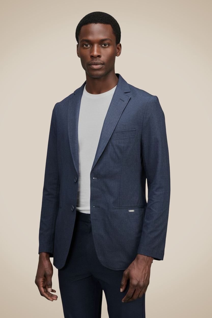 Blazer Easy Tech, cor MARINHO