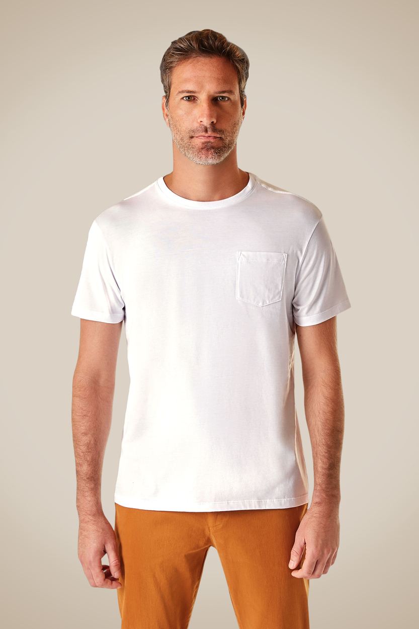 Camiseta Pima, cor BRANCO