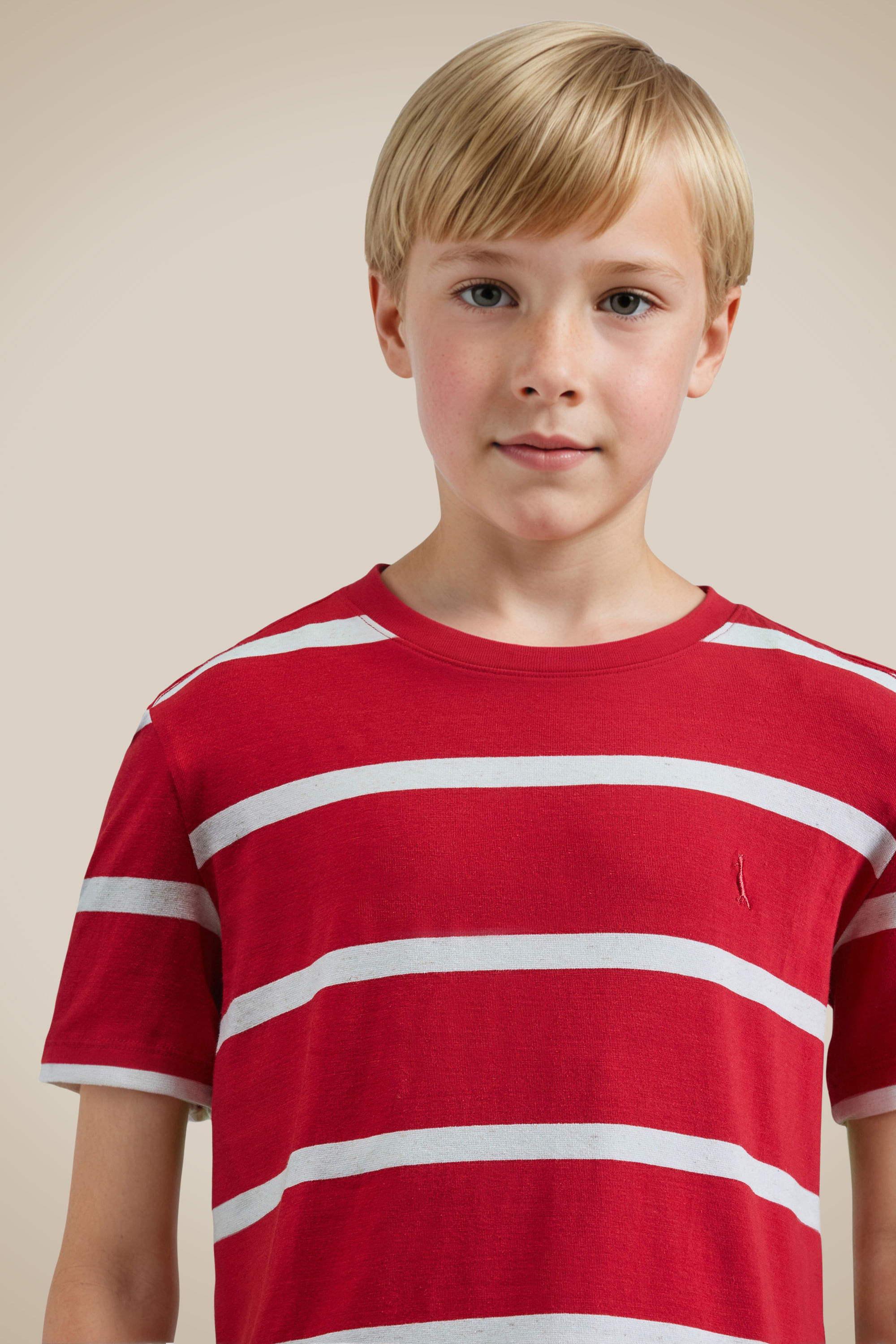Camiseta Mini Joa, cor VERMELHO