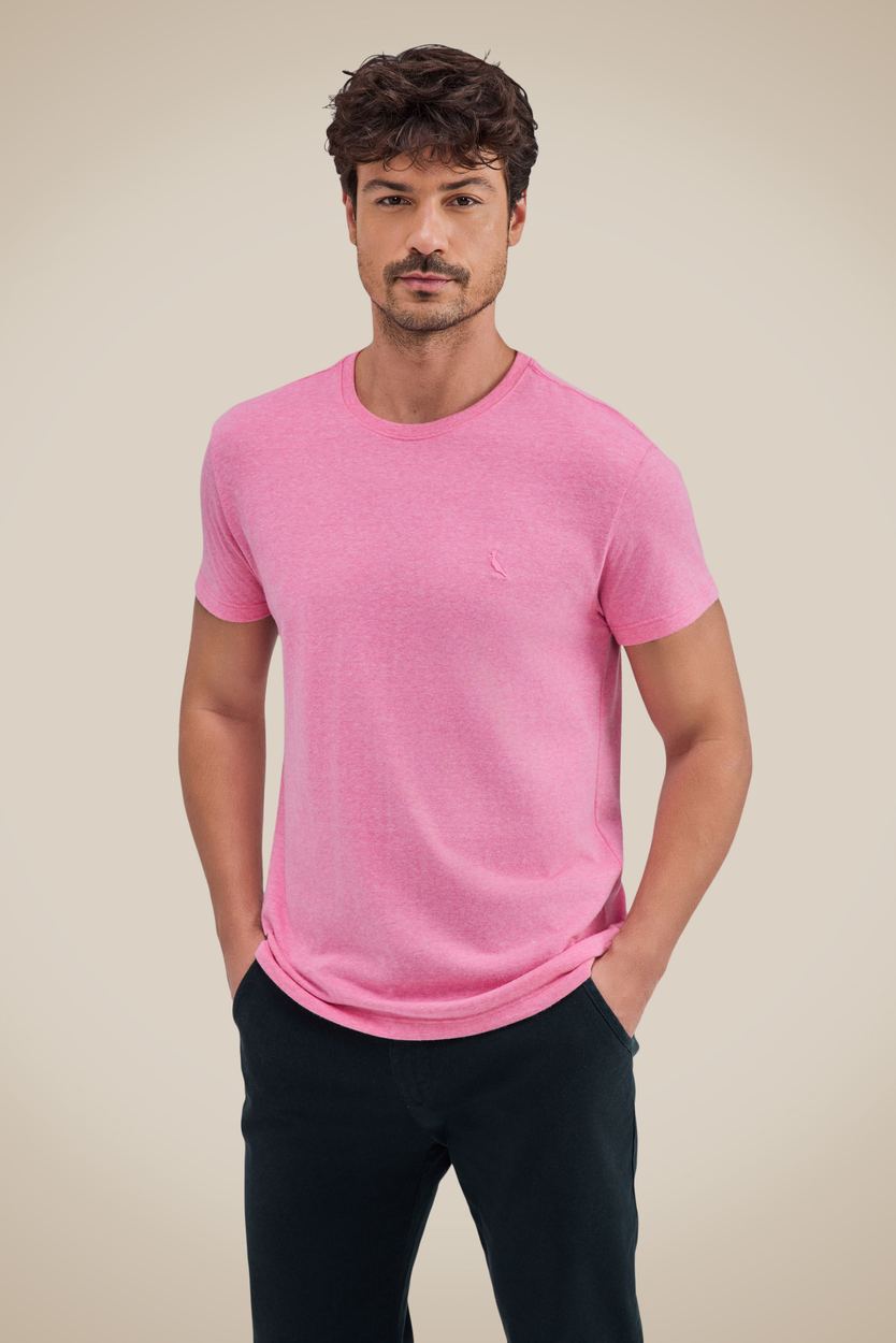 Camiseta Mescla Angelim, cor ROSA PINK