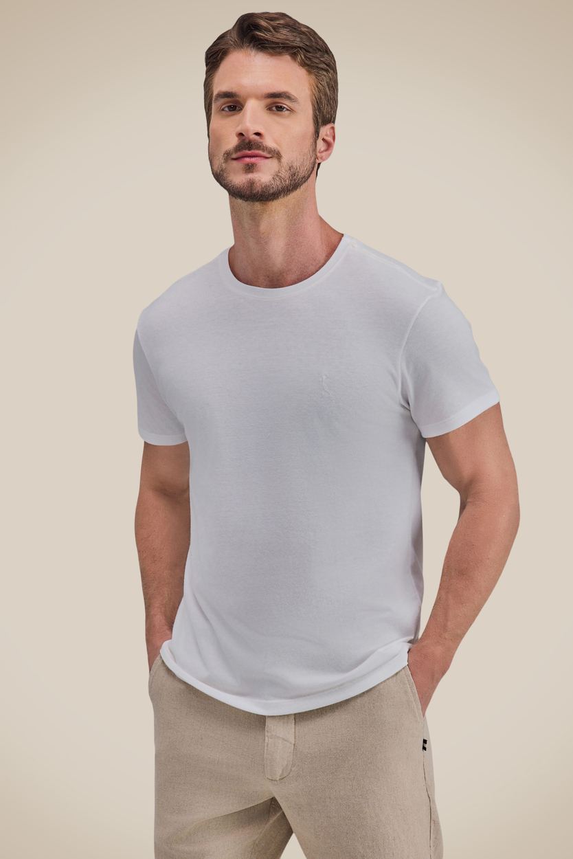 Camiseta Mescla Angelim, cor BRANCO