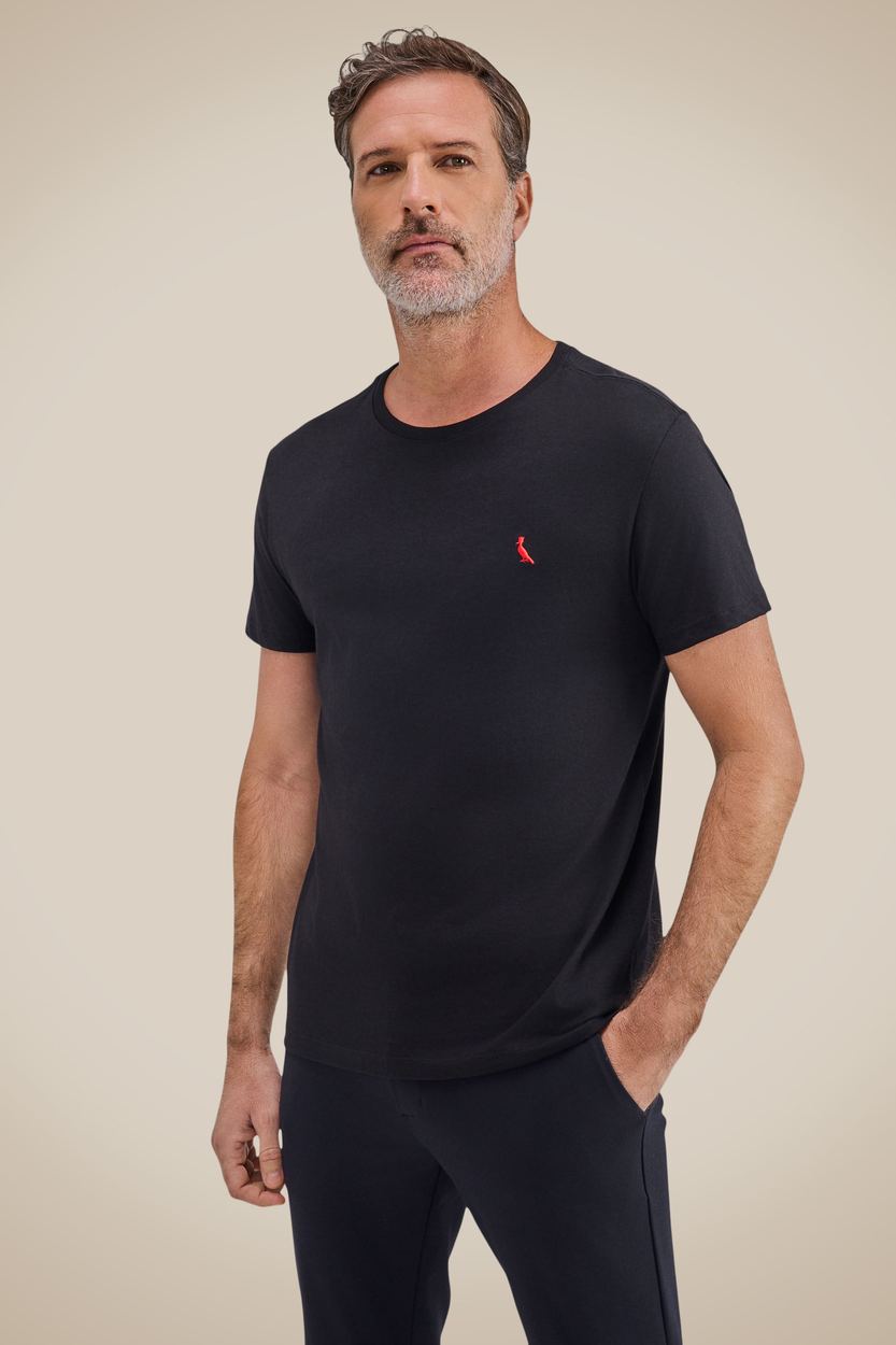 Camiseta Picapau Algodao Peruano, cor PRETO