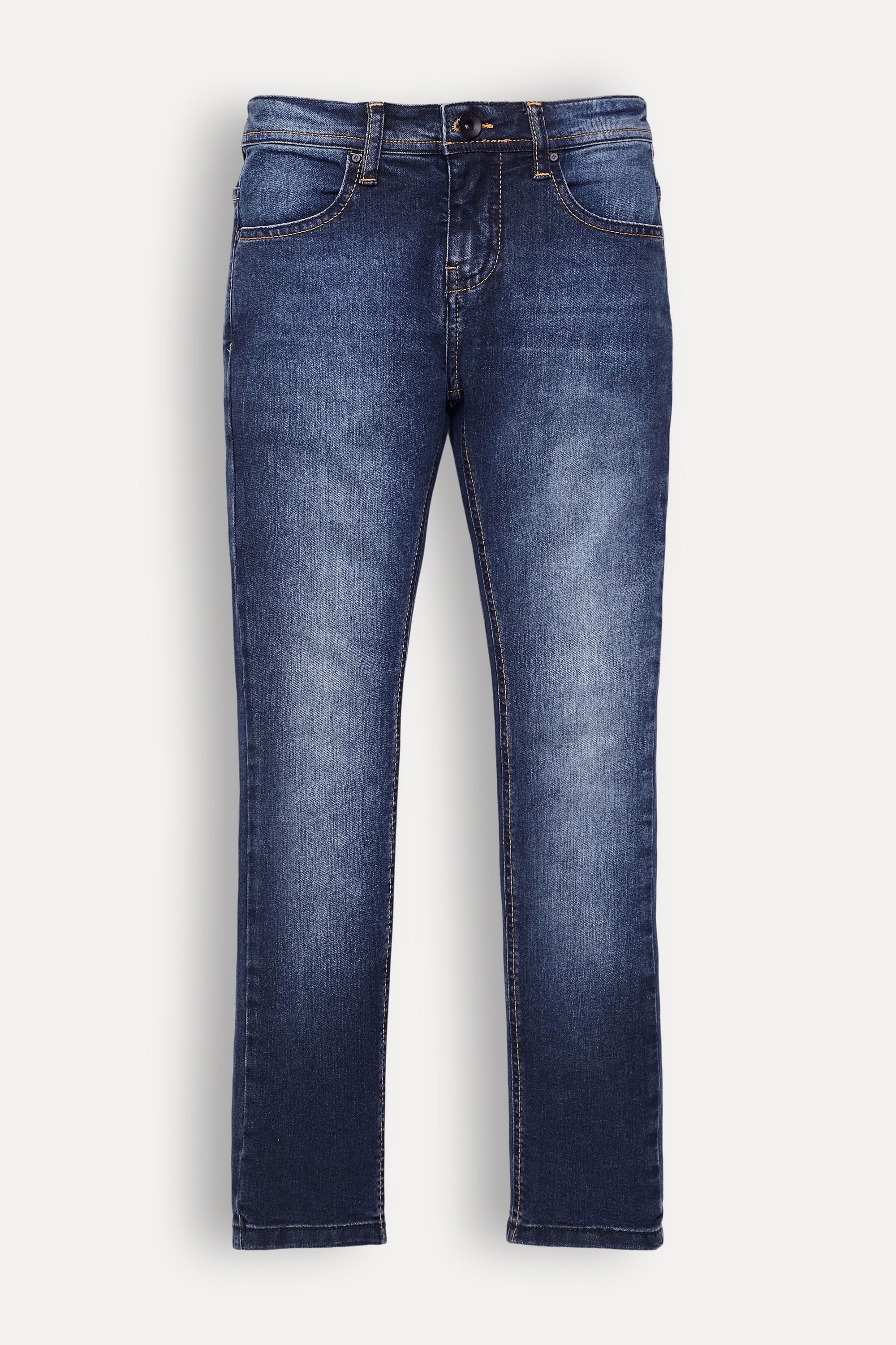 Calca Jeans Mini Aguas De Goias, cor ÍNDIGO