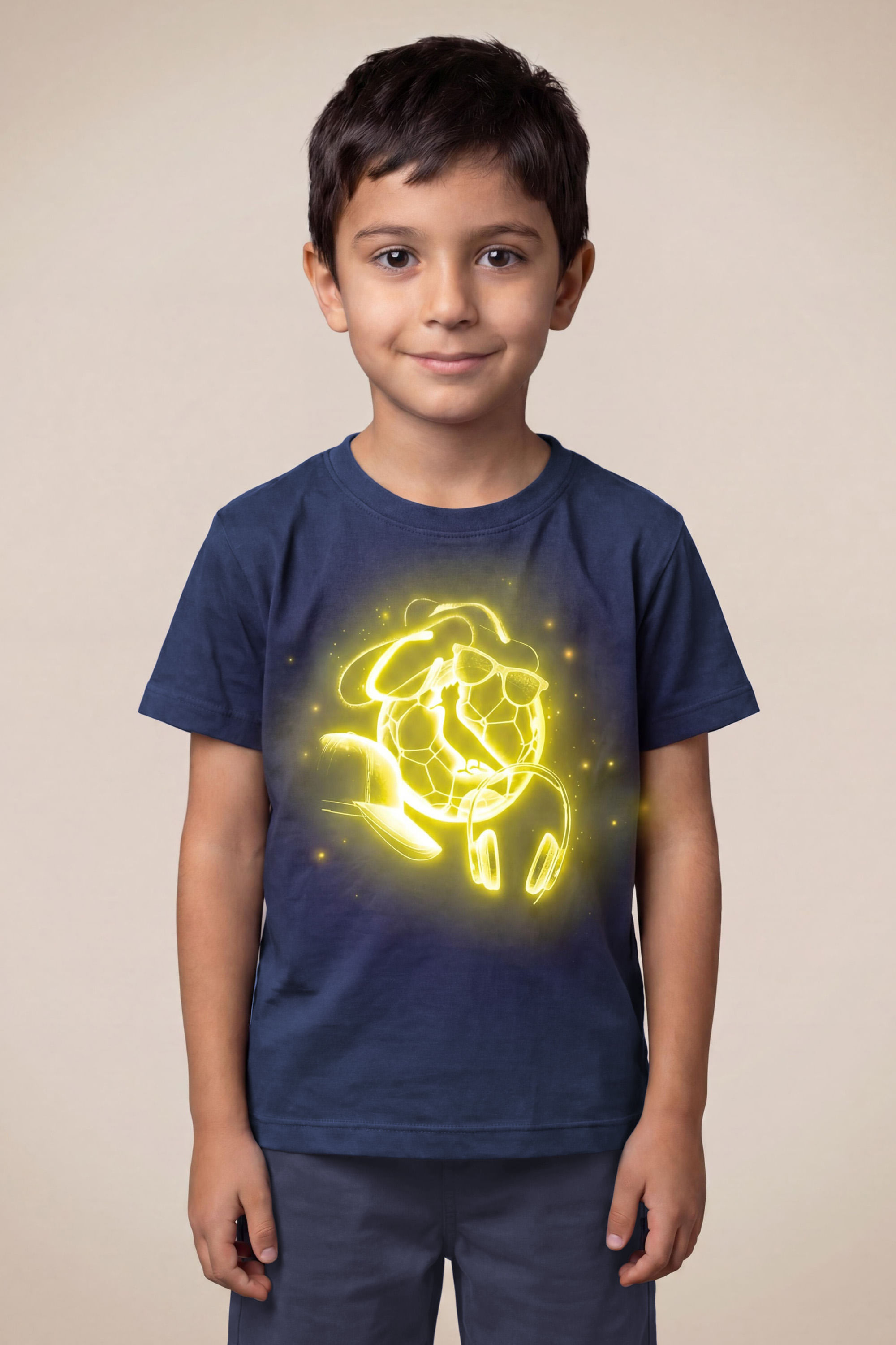 Camiseta Mini Est Raio X Do Futebol, cor MARINHO