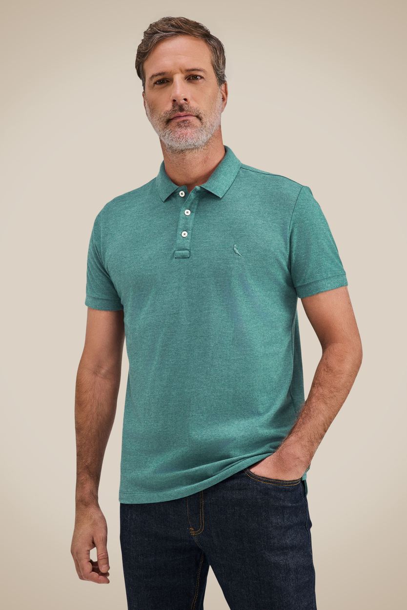 Polo Piquet Enxuto, cor VERDE