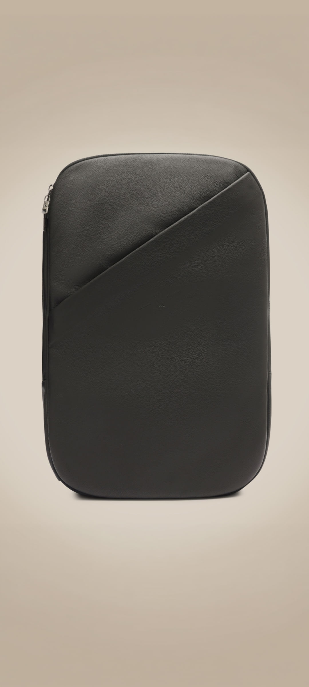 Mochila Rsv Office Couro 2.0 N, cor PRETO